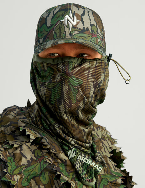 Mossy Oak Greenleaf Face Mask | Mesh Neck Gaiter – NOMAD Outdoor