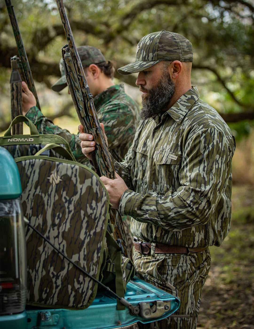 Nomad Ambush Camo Long Sleeve Shirt Mossy Oak Bottomland XL Nomad Ambush Camo Long Sleeve Shirt Mossy Oak Bottomland XL