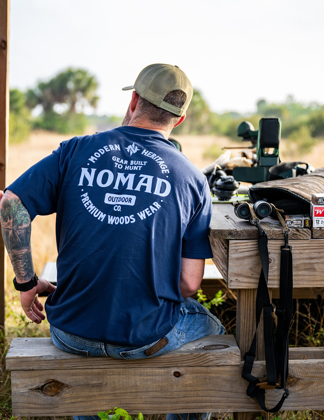 nomad gear Nomad Men's Premium Woods Wear Tee | Naval Academy