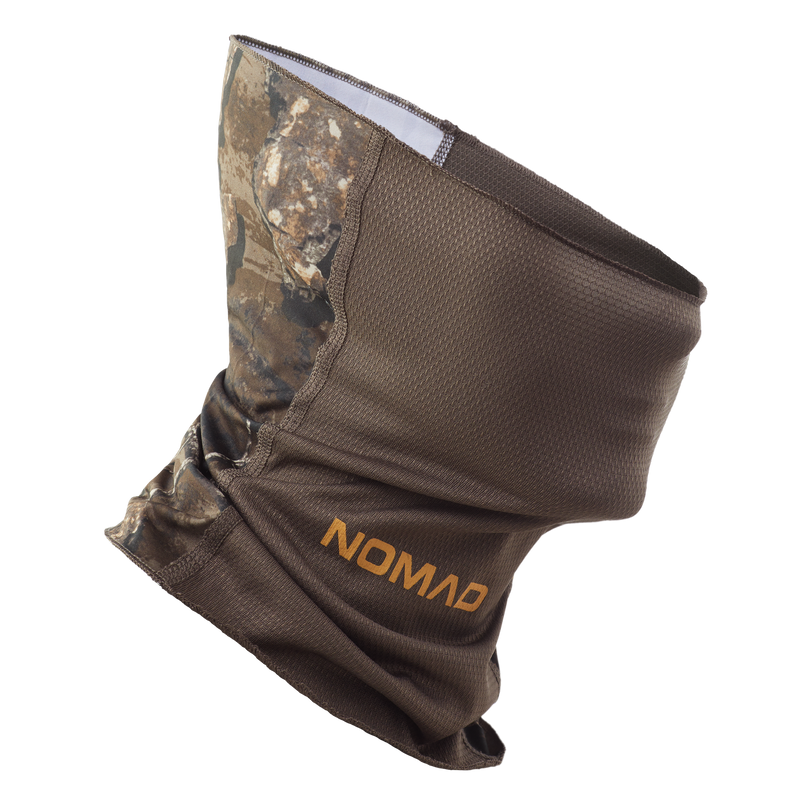 Nomad Camo Neck Gaiter Realtree Timber Front
